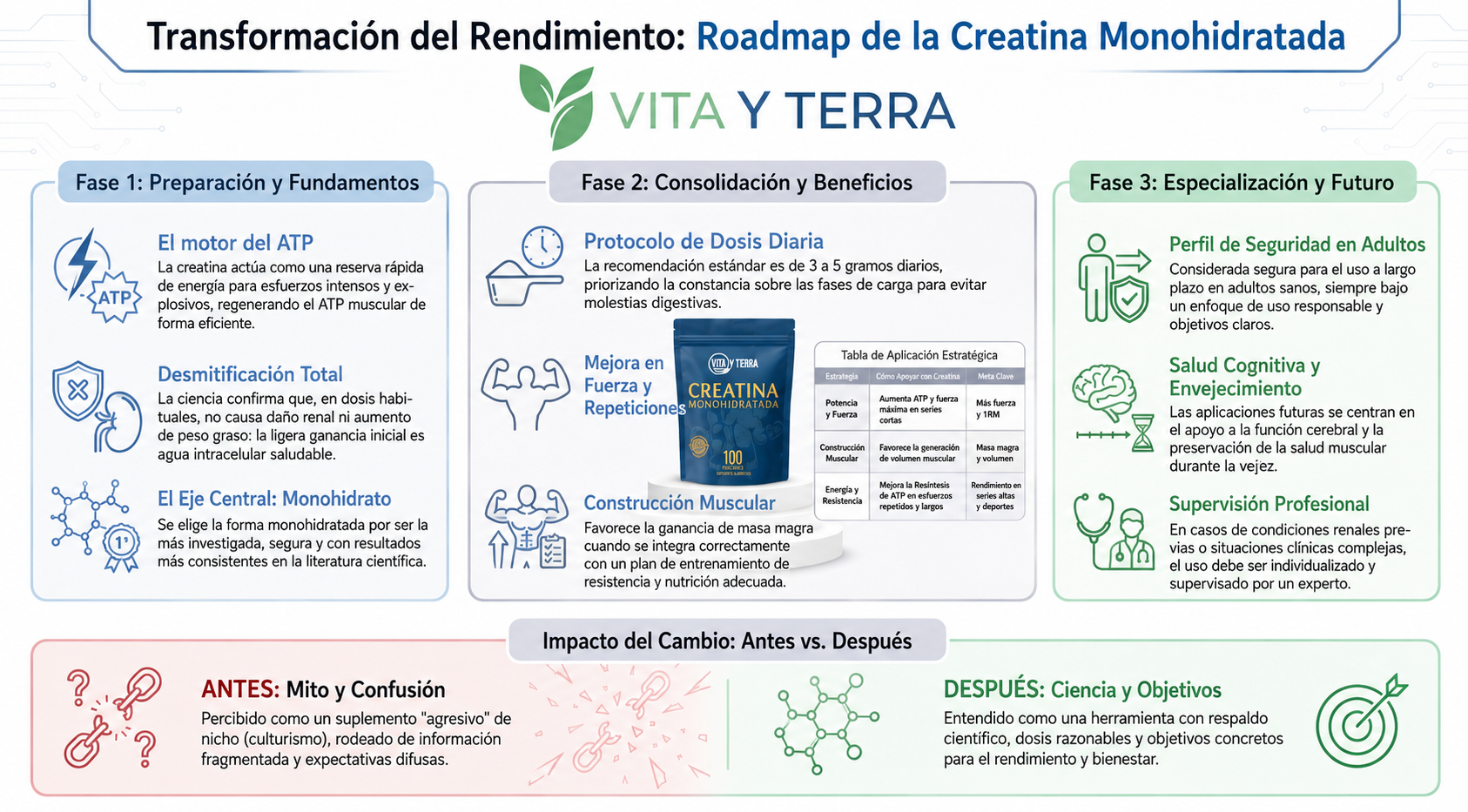 Roadmap Creatina Monohidratada
